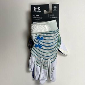 NWT Under Armour UA Blur Football Gloves - Limited Addition Small